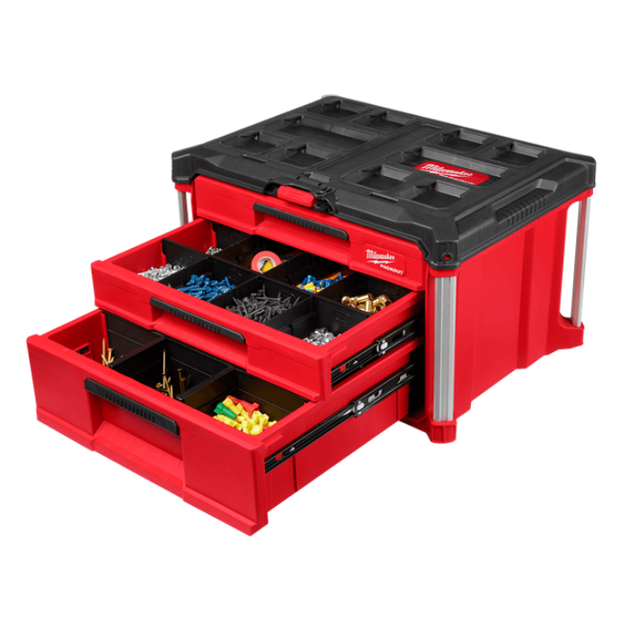 Milwaukee 48228447 PACKOUT MULTI DEPTH 3 DRAW TOOL BOX (PICK UP ONLY)