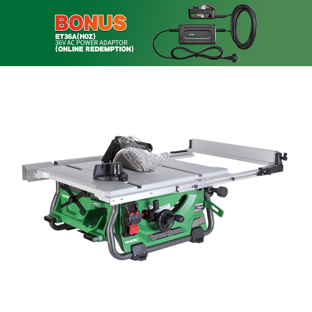 36V 254mm Brushless Professional Worksite Table Saw Bare Tool C3610DRJ(G4Z)(PICK UP ONLY)