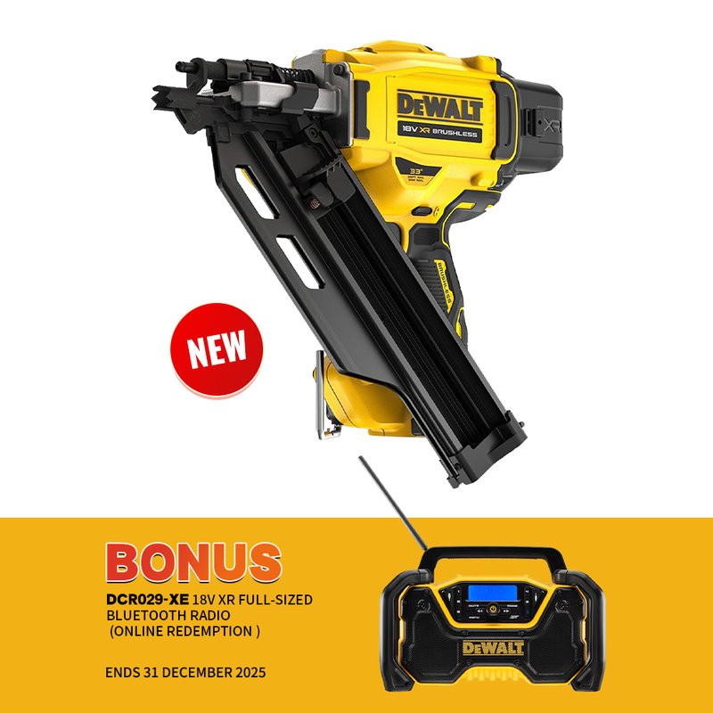 Dewalt DCN950N-XJ 33 Deg Cordless Framer Seq/Rapid