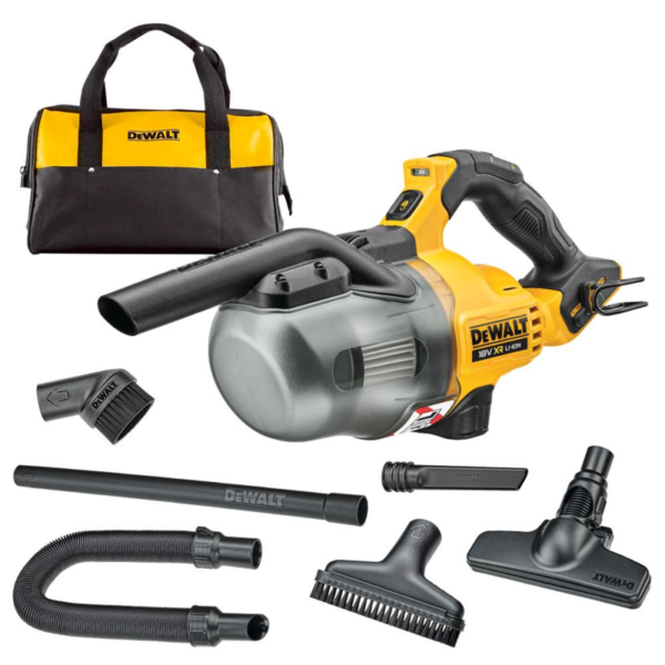 DeWalt DCV501LN-XJ 18V XR Li-ion Cordless L-Class Hand-Held Stick Vacuum – Skin Only