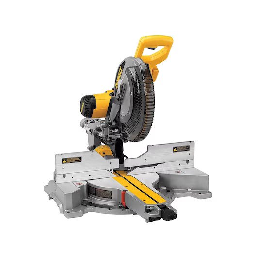 DeWalt DWS780-XE 1675W 305mm (12″) Dual Bevel Slide Compound Mitre Saw ...