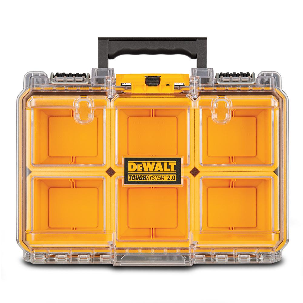 Dewalt Dwst83392 1 Tough System 2 0 Half Width Clear Lid Deep Organiser