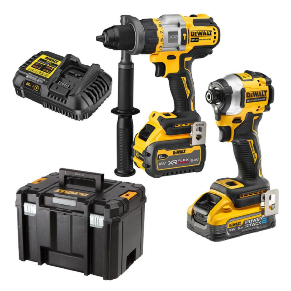 Dewalt DCK2052H1T1-XE DEWALT 18V PREMIUM POWERSTACK TWIN