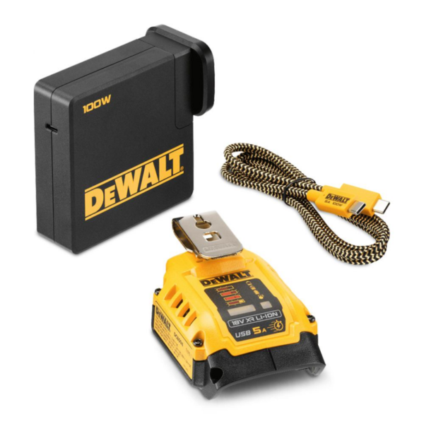 Dewalt DCB094K-XE 18V XR USB-C CHARGER KIT