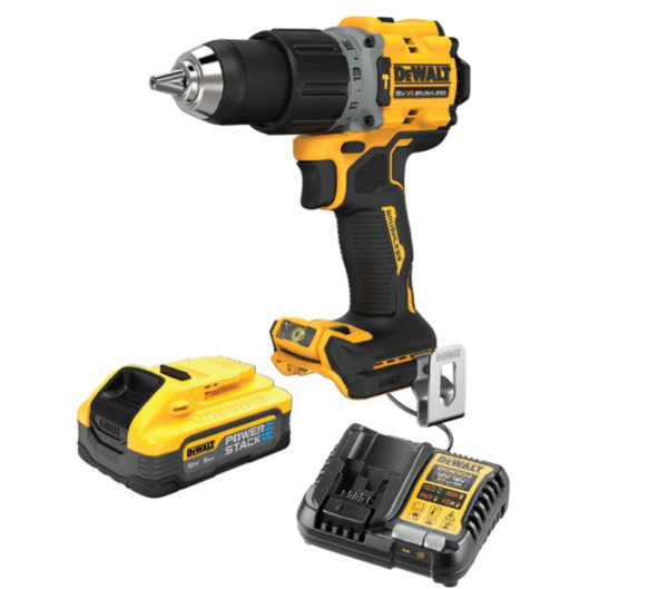 Dewalt DCD805H1-XE 18V COMPACT HDD 1 X 5AH POWERSTACK  Hammer Drill Kit