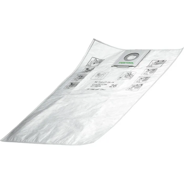 Festool 496186 SELFCLEAN FILTER BAG SC FIS-CT36/5