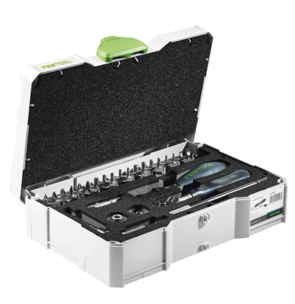 Festool 497881 ENTROTEC RATCHET SET 1/4″-CE RA-Set 37