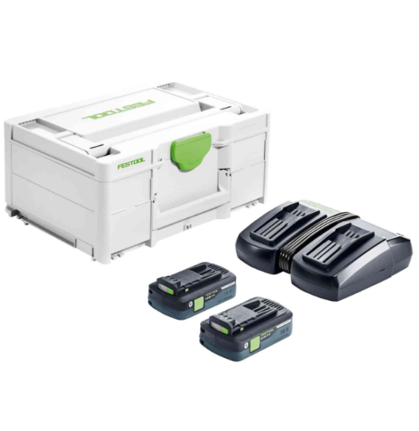 Festool 577106 ENERGY SET SYS 18V 2×4.0/TCL6 DUO