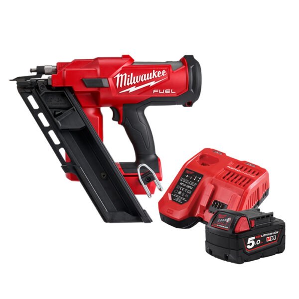 Milwaukee M18FFN-0CNZ M18 FUEL™ 30° – 34° FRAMING NAILER Combo Kit