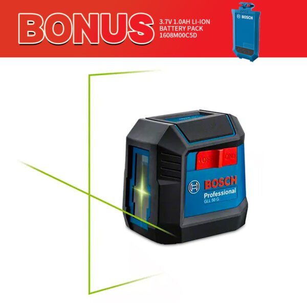 Bosch GLL 50 G (0.601.065.3K0) Green Beam Line Laser Level