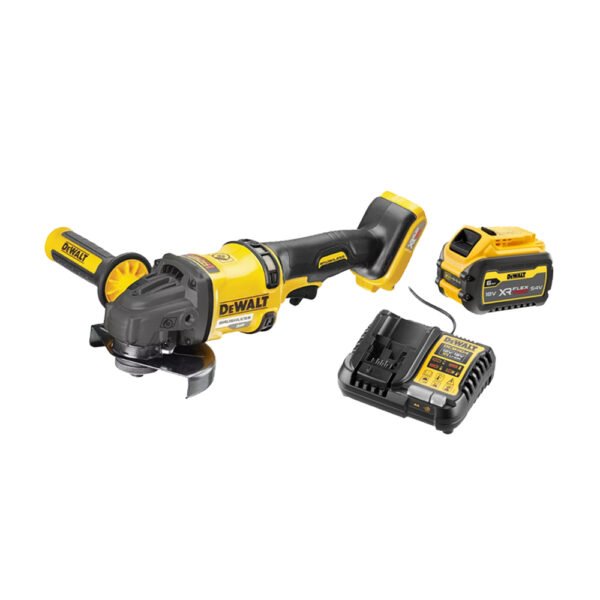 Dewalt DCG418T1-XE 54V XR FV 125MM ANGLE GRINDER – 1X 6AH