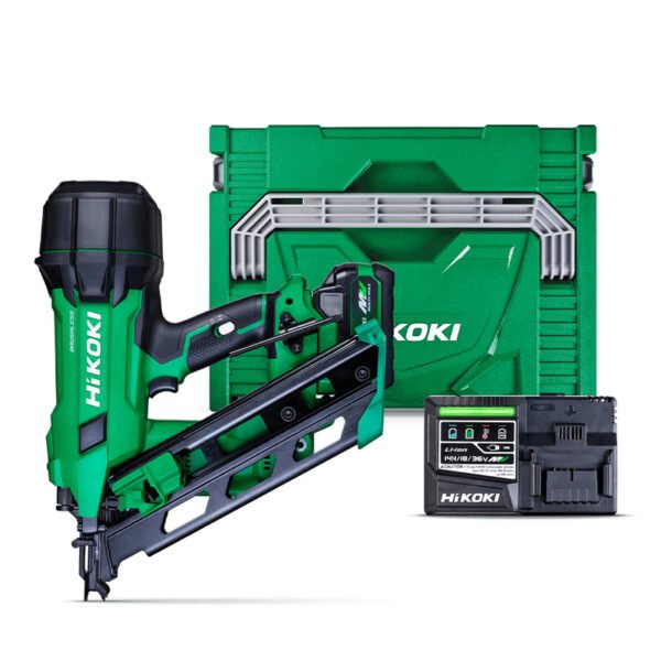 HIKOKI 一电一充 FRAMING GUN WITH 1* BATTERY AND 1*CHARGER NR1890DCA(GYZ)