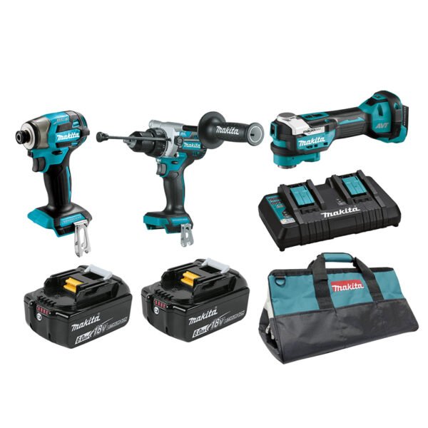 Makita DLX3191PG 18V LXT Premium 3PC 2X6A