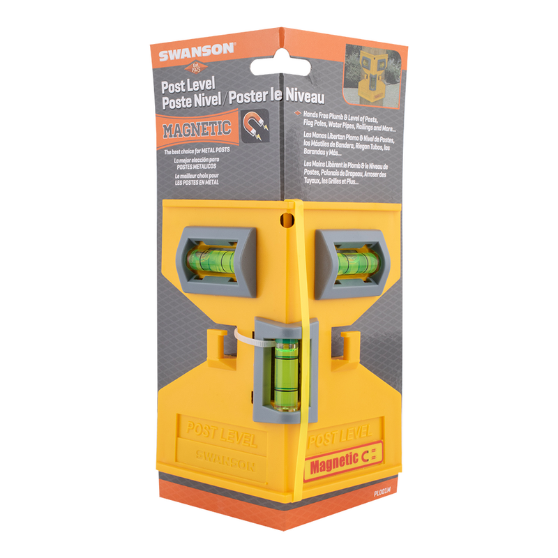 SWANSON Magnetic Post Level SWPL001M