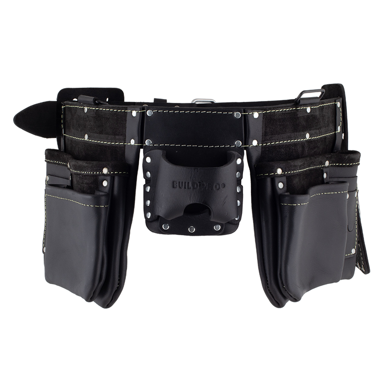 TWWG31010 BUILD PRO #LW31010 PREMIUM BLACK LEATHER TOOL BELT