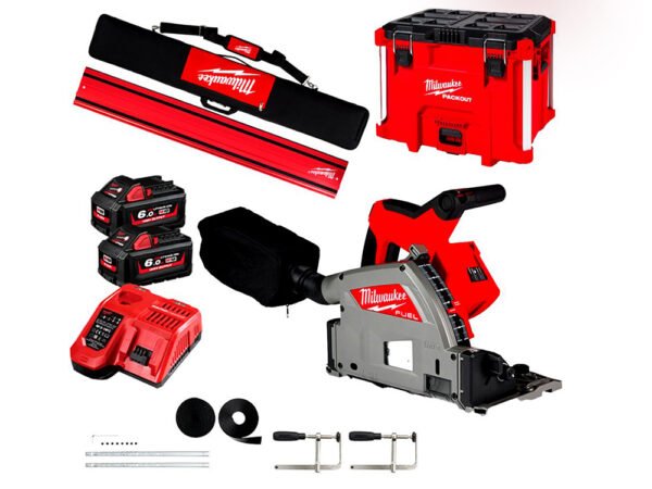 Milwuakee M18FPS55-602P M18 FUEL™ 165MM TRACK SAW KIT